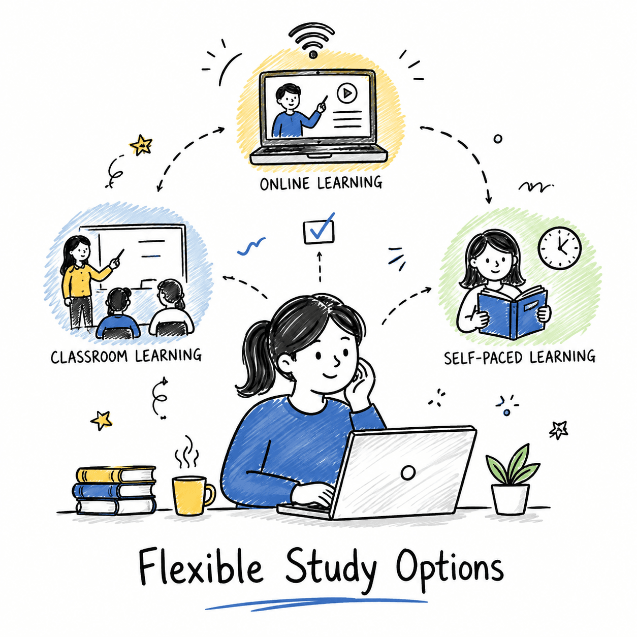 Flexible study options preview